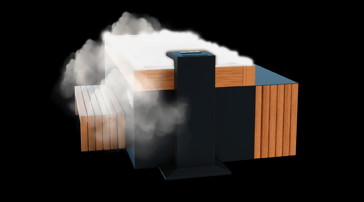 Frozen 3™ Cold Plunge + Accessories Kit + Essential Oil Steam Generator